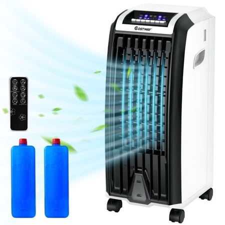 SUGIFT 28in Portable Evaporative Air Cooler with 3 Wind Modes and Timer for Home Office