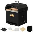 thumbnail image 1 of SUGIFT 4-in-1 Outdoor Portable Pizza Oven with 12 Inch Pizza Stone, 1 of 10