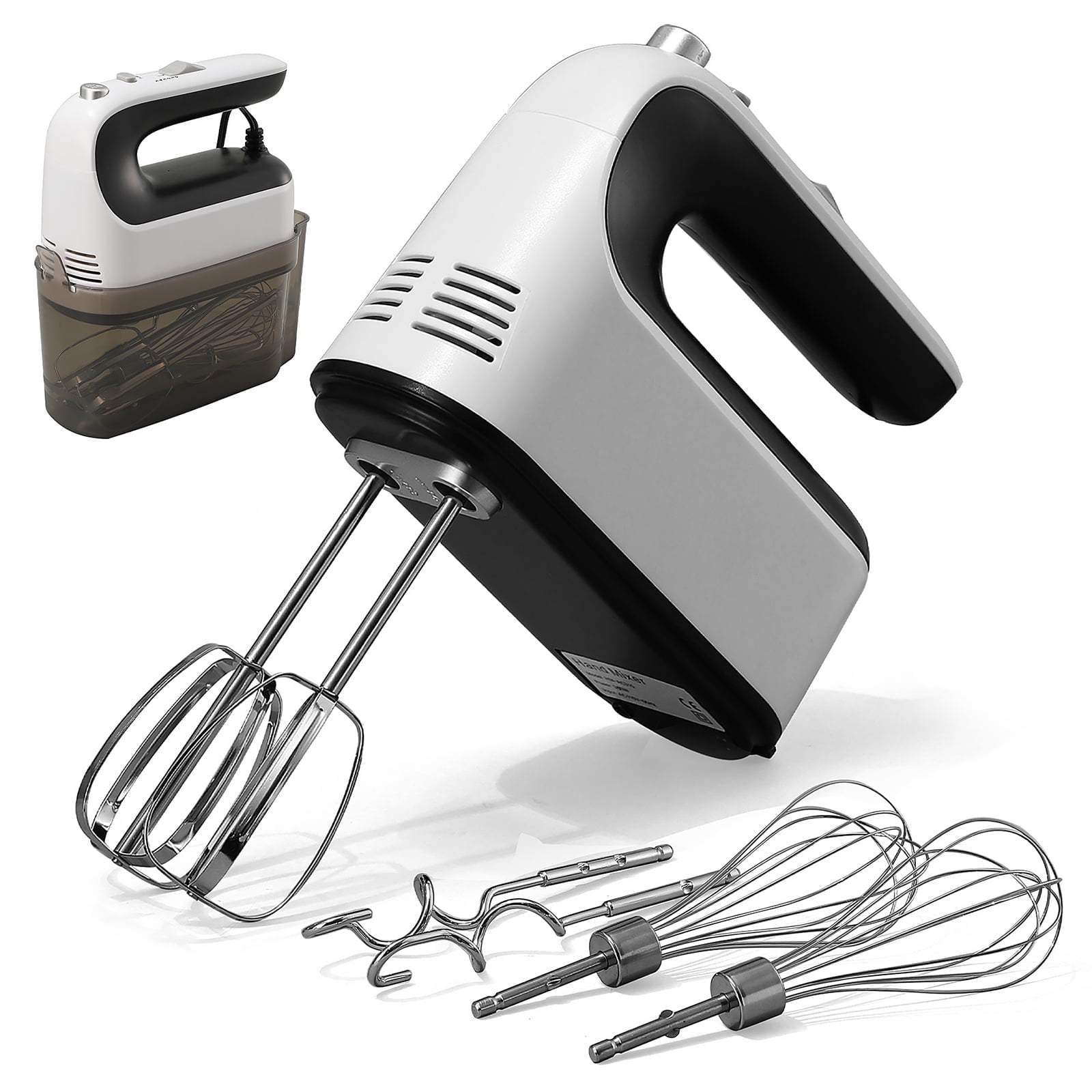 SUGIFT 5 Speed Electric Hand Mixer Handheld Mixers For Kitchen With 6 
