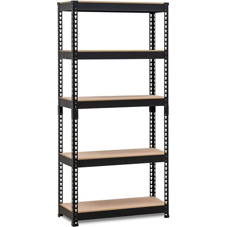 SUGIFT 5-Tier Steel Storage Shelve for Home Office Garage