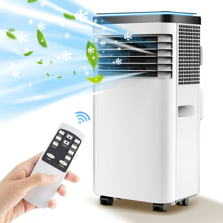 SUGIFT 5500 BTU 8000 BTU ASHRAE Portable Air Conditioner 3 in1 AC Unit with Functional Remote