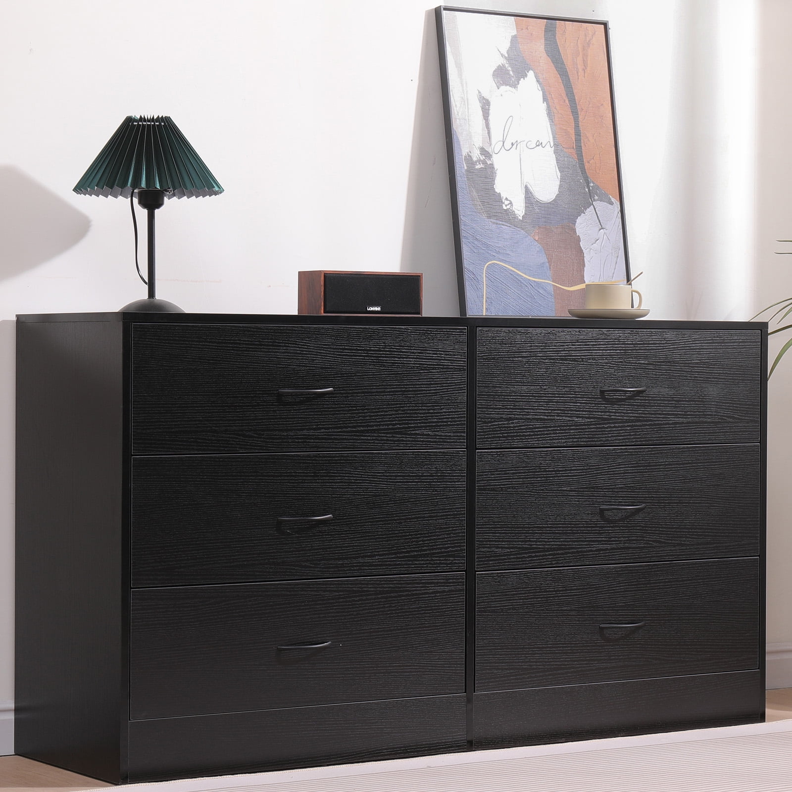 Nola 6 drawer 2024 double dresser walmart