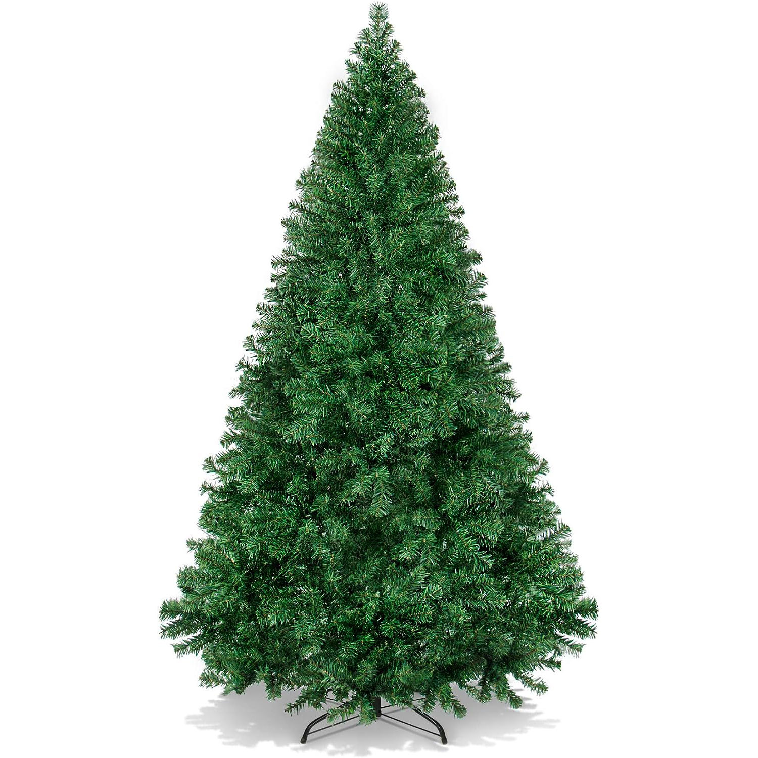 SUGIFT 6Ft Artificial PVC Christmas Tree Stand w/ 1000 Tips Indoor Outdoor  Green - image 1 of 7
