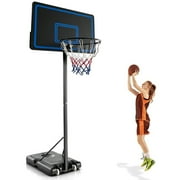 SUGIFT 7.5 ft - 10 ft 44 in Weatherproof Portable Basketball Systems