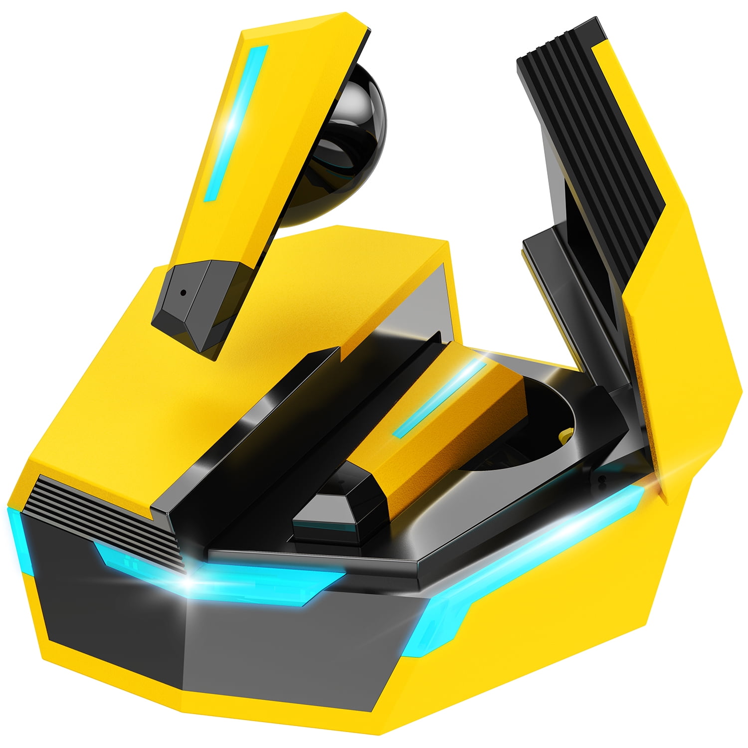 SUGIFT Bluetooth 5.2 True Wireless Earbuds Yellow in Palestine at ILS