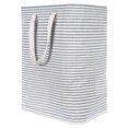 thumbnail image 1 of SUGIFT Collapsible Laundry Basket, 72L Large Laundry Hampers Organizer, Gray, 1 of 7