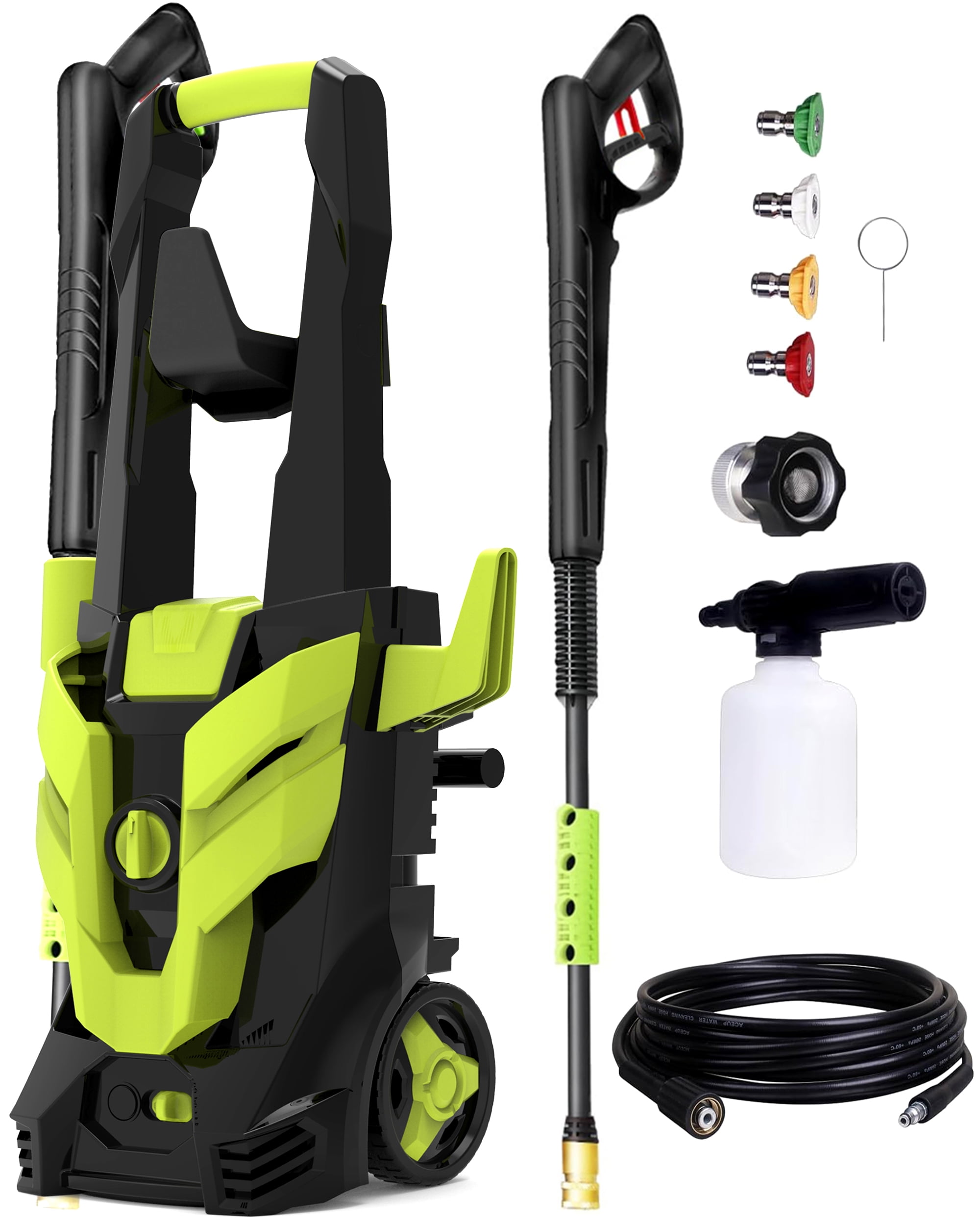 SUGIFT Electric Pressure Washer, Foam Cannon, 4 Different Pressure Tips, Power Washer, 3500 PSI 2.4 GPM Sansujyuku sansujyuku.com