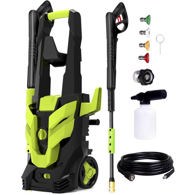 SUGIFT Electric Pressure Washer, 3500 PSI High Power Spray, 2.4 GPM