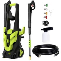 PowRyte Electric Pressure Washer with Hose Reel, Foam Cannon, 2 Different  Pressure Tips, Power Washer, 3500 PSI 2.4 GPM