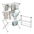 thumbnail image 1 of Fenbeli Folding Clothes Drying Rack, Dry Laundry and Hang Clothes,Towel Rack for Storage, White, 1 of 8