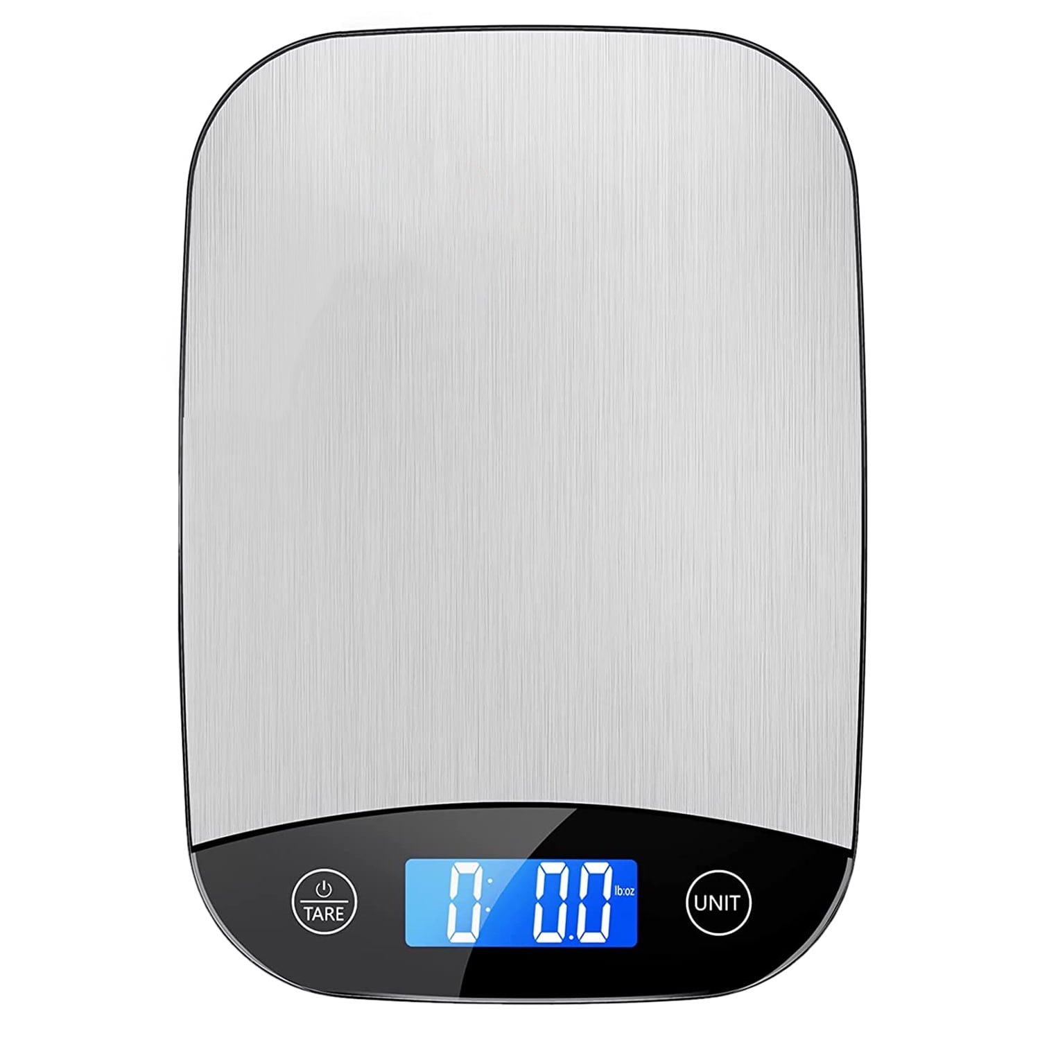  Nicewell Food Scale, 22lb Digital Kitchen Scale Weight Grams  and oz for Cooking Baking, 1g/0.1oz Precise Graduation, Stainless Steel and  Tempered Glass (Ash Silver): Home & Kitchen
