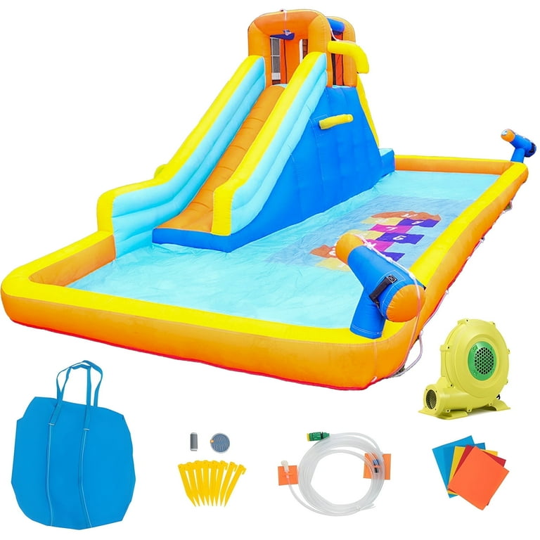 Inflatable Water Park Lawn Water Slide Walmart SUGIFT Inflatable