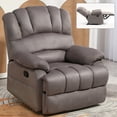 thumbnail image 1 of SUGIFT Large Manual Recliner Chair in Fabric for Living Room, 1 of 5