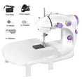 SUGIFT Mini Sewing Machine for Beginners, Portable with Extension Table