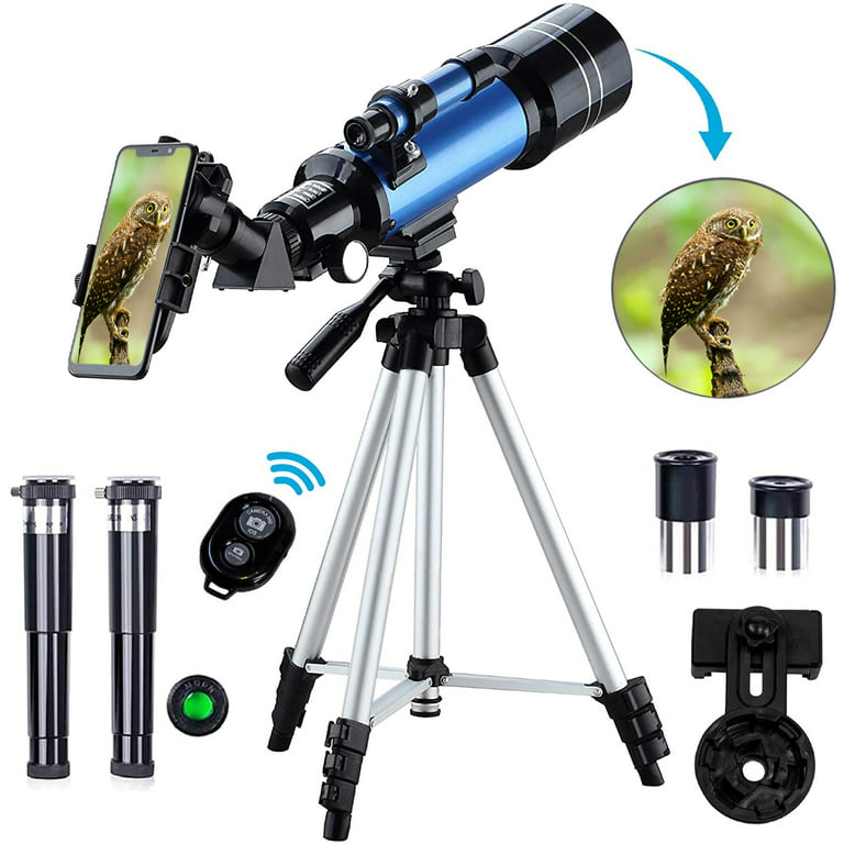 FreeSoldier Professional Telescope, 70mm Aperture, High Magnification, Day & Night Usage