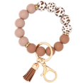 thumbnail image 1 of SUGUANGHUI 2PCS Silicone Beaded Keychain Wristlet Key Ring Bracelet Cute Daisy Car Key Chain Holder for Women Girls , PACKAGE Includes 2 key Chain sets, 1 of 6