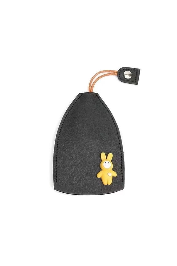 2PCS Storage Leather Car Key Case Cover Cute Key Case Protection Bag Access Control Card Case Water Drop Car Door Anti-theft Door, Storage Containers for Home,PACKAGE Includes 2 key sets