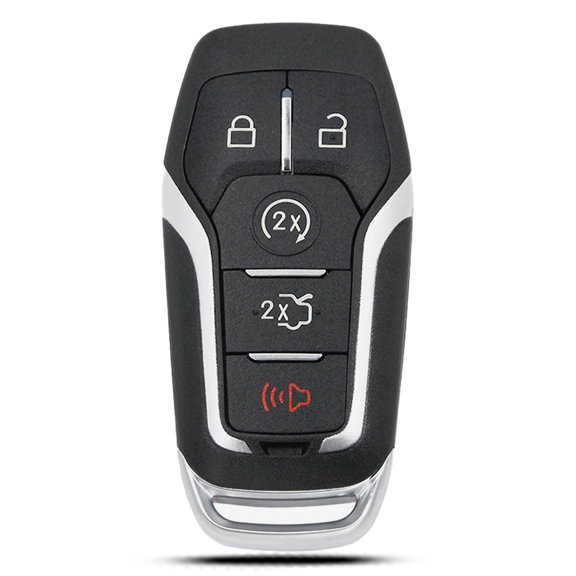 SUGUANGHUI Key Fob Shell Case, Keyless Entry Remote Control 5 Button Pad Cover M3N-A2C31243300