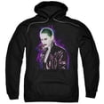 thumbnail image 1 of SUICIDE SQUAD/JOKER STARE-ADULT PULL-OVER HOODIE-BLACK-LG, 1 of 1