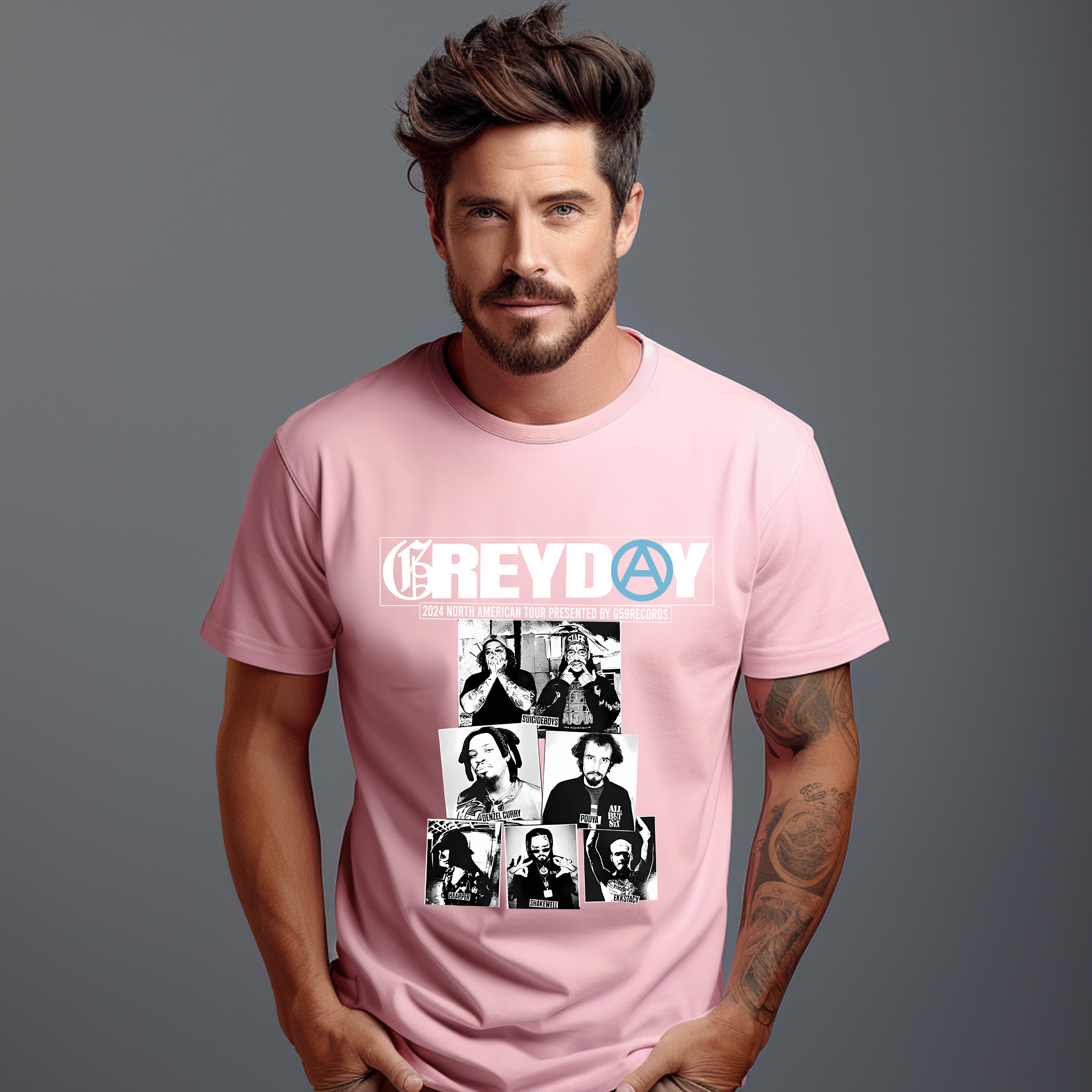 SUICIDEBOYS Grey Day 2024 Tour Shirt, Suicideboys Band Fan Shirt