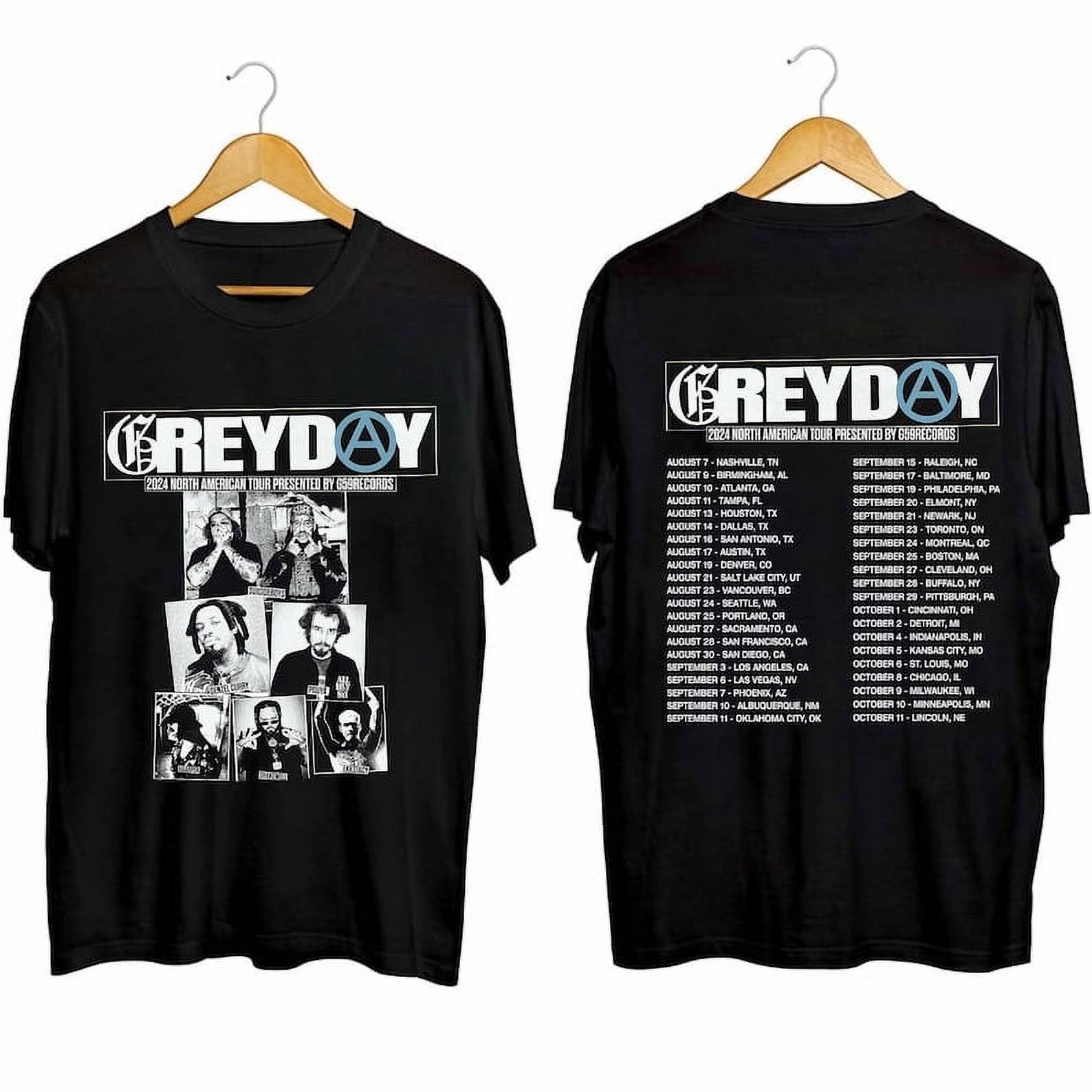 SUICIDEBOYS Grey Day 2024 Tour Shirt, Suicideboys Band Fan Shirt
