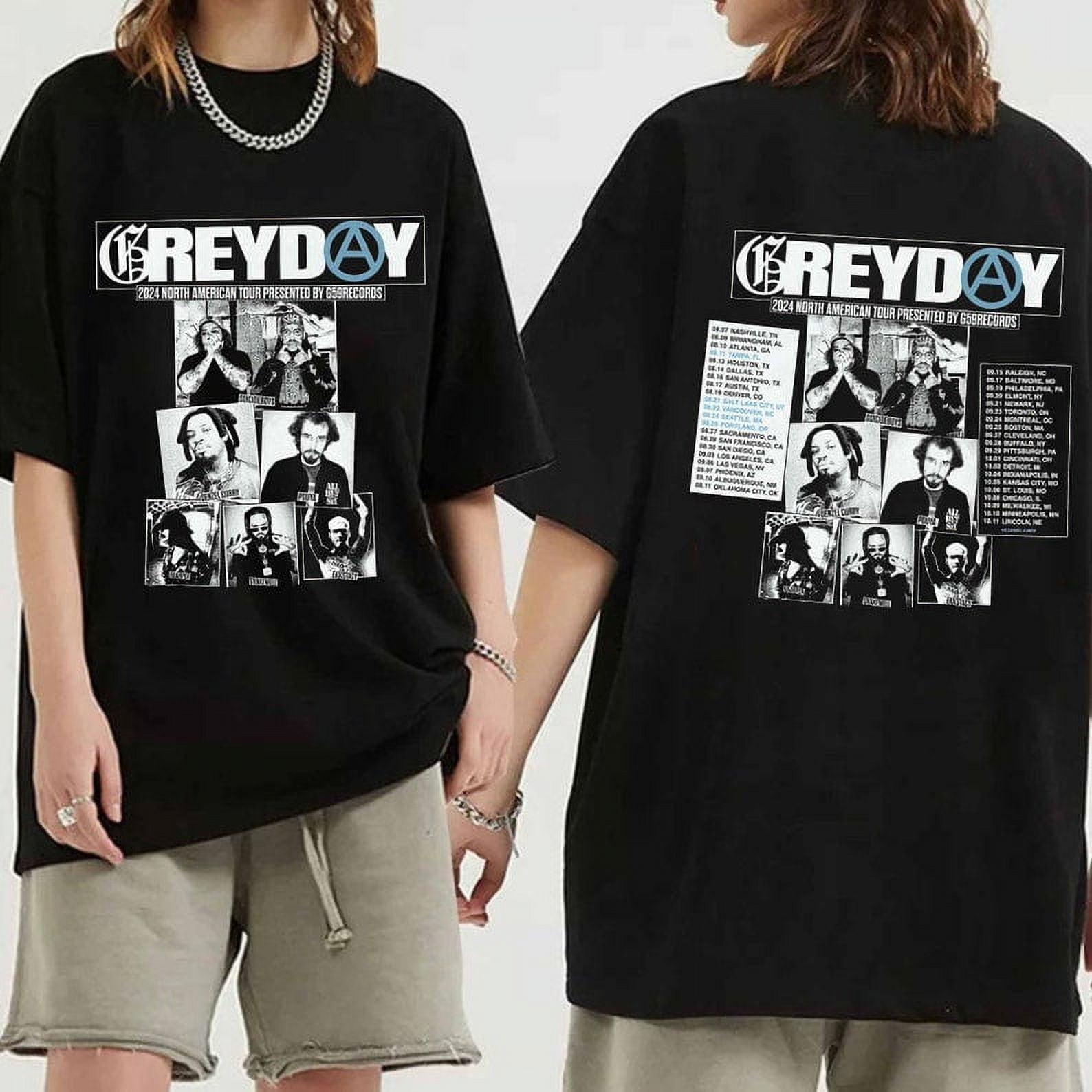 SUICIDEBOYS Grey Day 2025 Tour Shirt, Suicideboys Band Fan Shirt