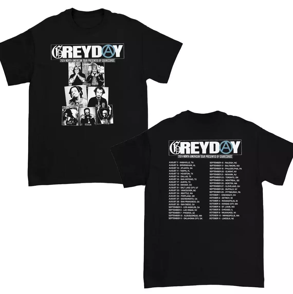 SUICIDEBOYS Grey Day 2024 Tour Shirt, Suicideboys Band Fan Shirt