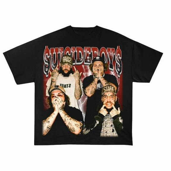 SUICIDEBOYS SHIRT, suicideboys merch, suicideboys, g59 shirt,Black Color,Size M