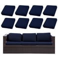 thumbnail image 1 of SUKAIKEQA Outdoor Cushion Covers Set,8PCS Patio Furniture Couch Seat Slipcovers, Replacement for Sofa Sectional Chair(Cover，Only), 1 of 6