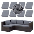 thumbnail image 1 of SUKAIKEQA 8Pcs Outdoor Cushions Covers Waterproof, Patio Cushion Covers, Stretch Cushion Covers Replacement,Cushion Slipcovers, Furniture Cushion Covers, 1 of 6