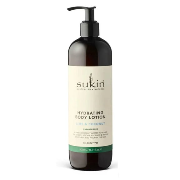 SUKIN - Lime Coconut Body Hydration Lotion 16.91FO ( Pack of 1)