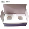 thumbnail image 1 of SUKIY 12 Specifications Coin Holders Stamp Coin Storage Square Cardboard Box, 1 of 4