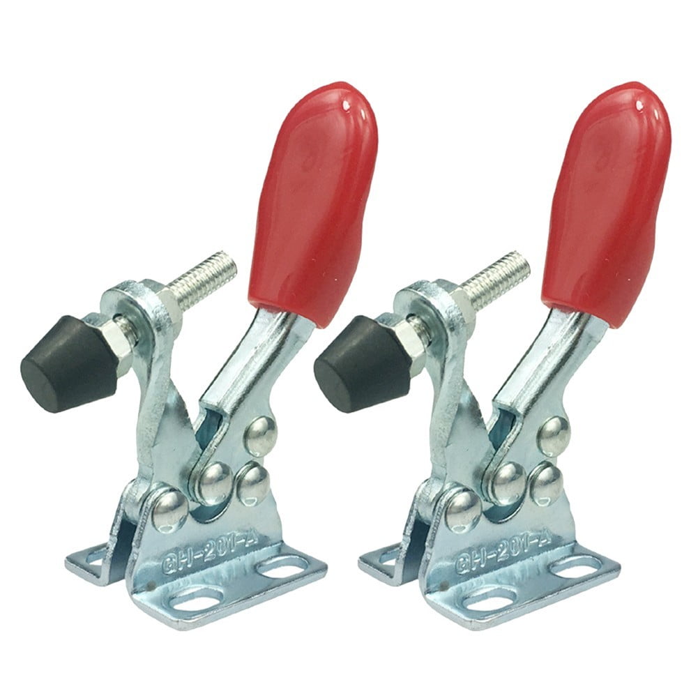 SUKIY 2Pcs Gh201A Toggle Clamp Holding Capacity 27Kg Quick Release