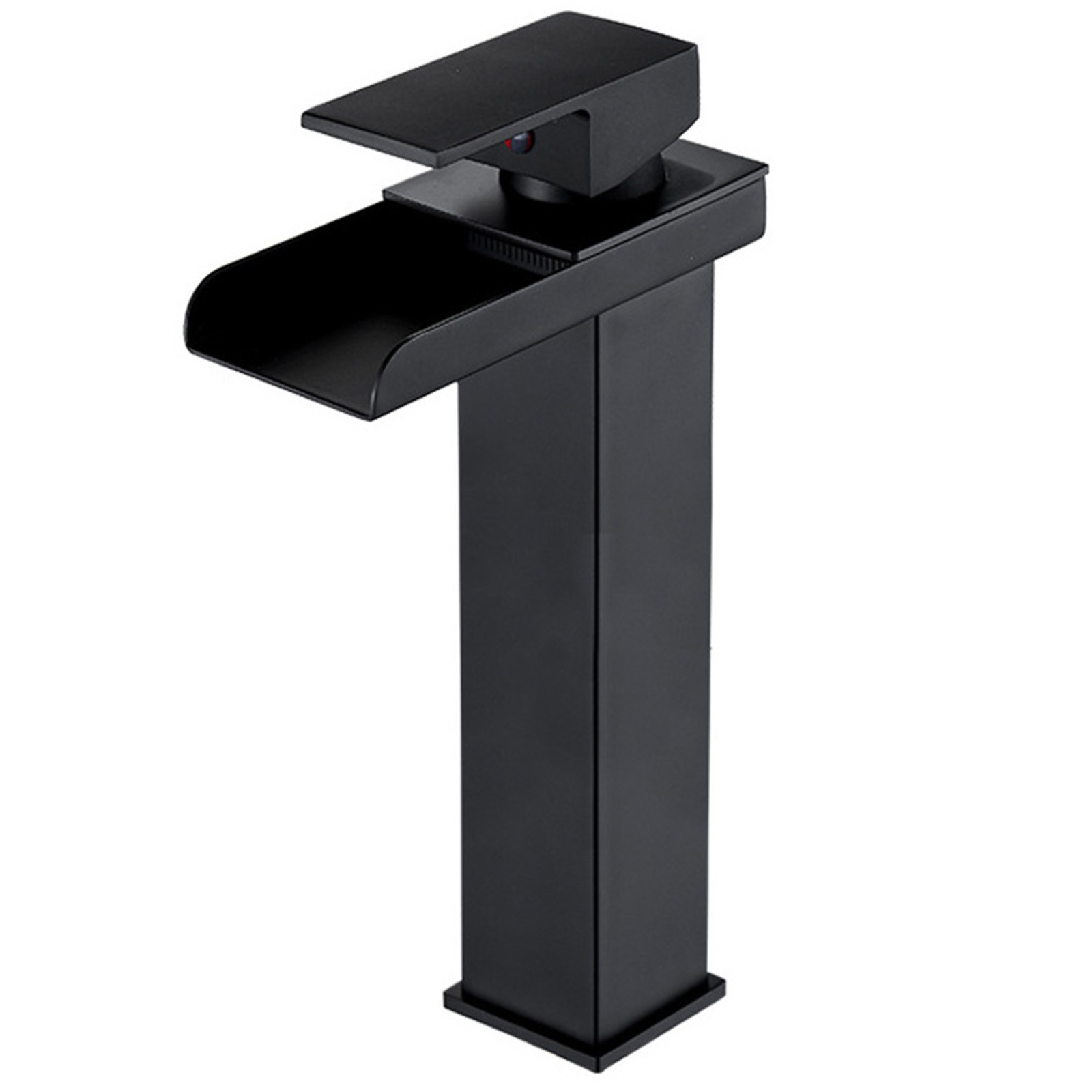 SUKIY Black Copper Core Hot And Cold Wash Basin Faucet Above Counter