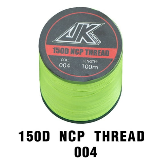 SUKIY Fly Tying 150D Thread Multicolor Hand-Made Thread Diy Assist Hook Binding Line(NPC 004)