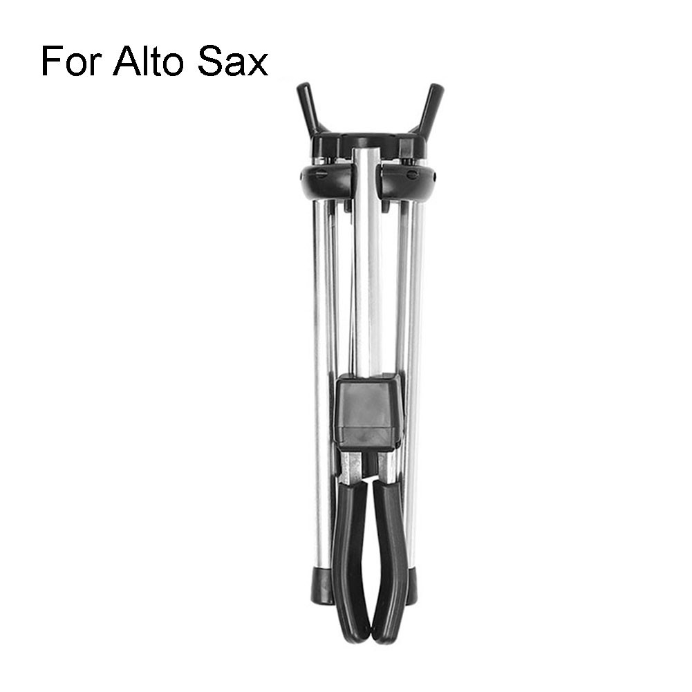 SUKIY Folding Saxophone Tripod Stand Holder Sax Alto Tenor Portable
