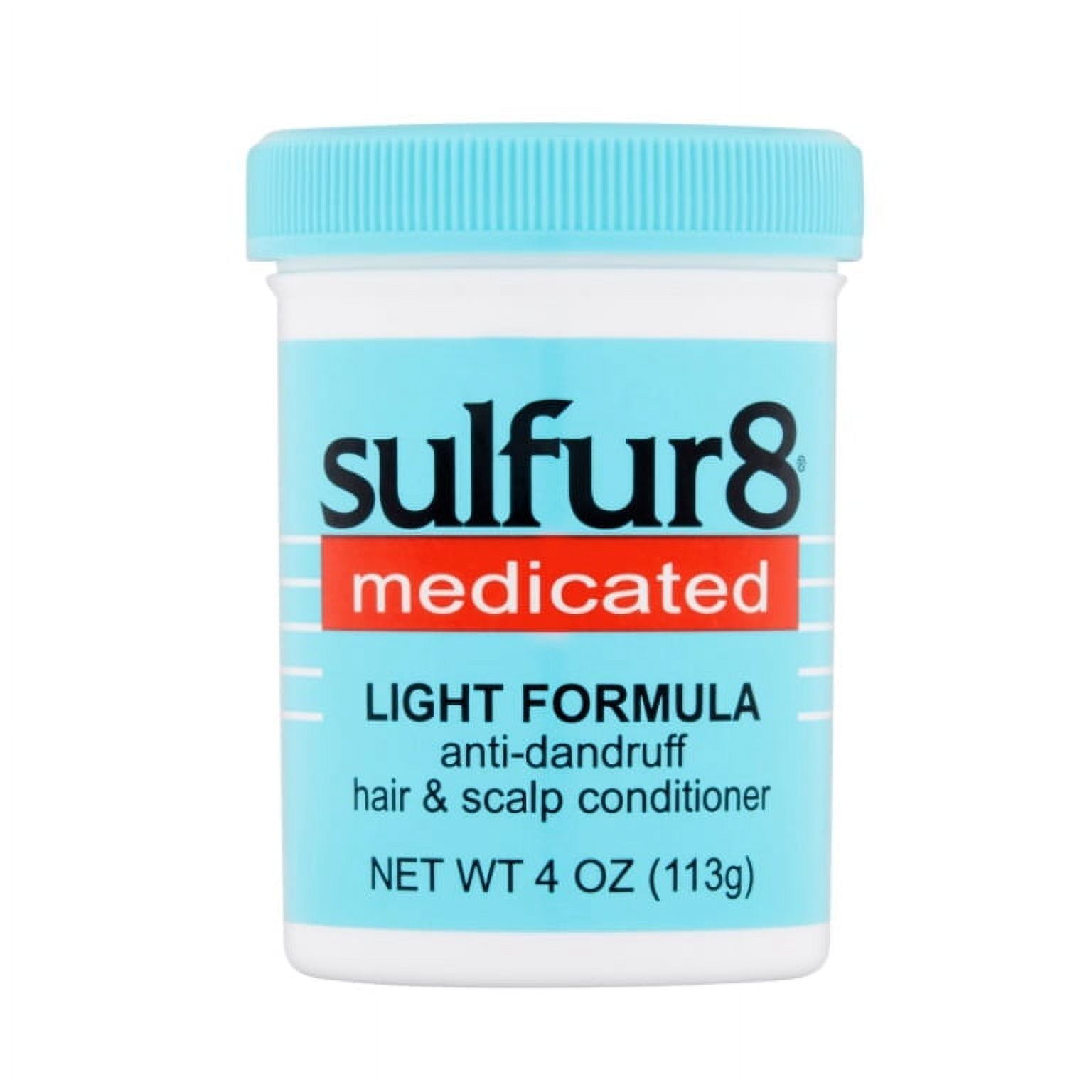 SULFER8 - MEDICATED HAIR & SCALP CONDITIONER [ LIGHT ] 4 Oz. * BEAUTY ...