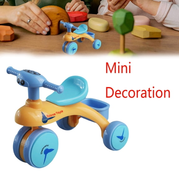 SULIFEEL Colorful Lighting Baby Balance Bike Toys for 1 Year Old Boy Girls with 4 Wheels 12-24 Months No Pedal Toddler Balance Bike, First Birthday Gift,Unicorn