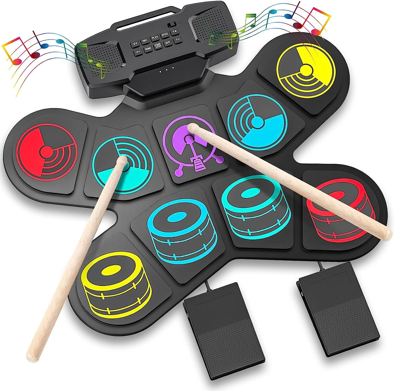 Aeroband Bluetooth Pocket Air Drum Stick Portable Electronic Drumstick  Ta0119 for sale online