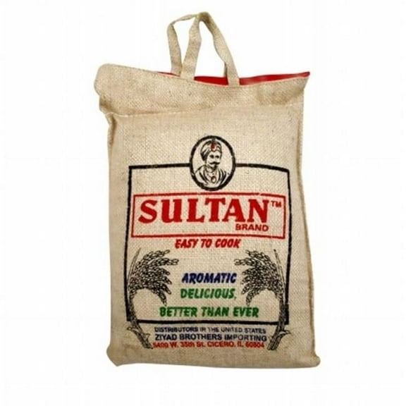 SULTAN RICE BASMATI-10 LB -Pack of 1