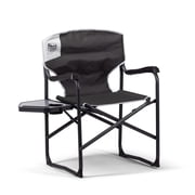 Timber Ridge SULU  Director s Camping Chair with Side Table, Folding Outdoor Chair with Cup Holder, Obsidian Peak