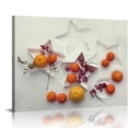 thumbnail image 1 of SUMAAFU Snow Still Life Canvas Print Wall Art Decor Ready To Hang 20x16in, 1 of 6