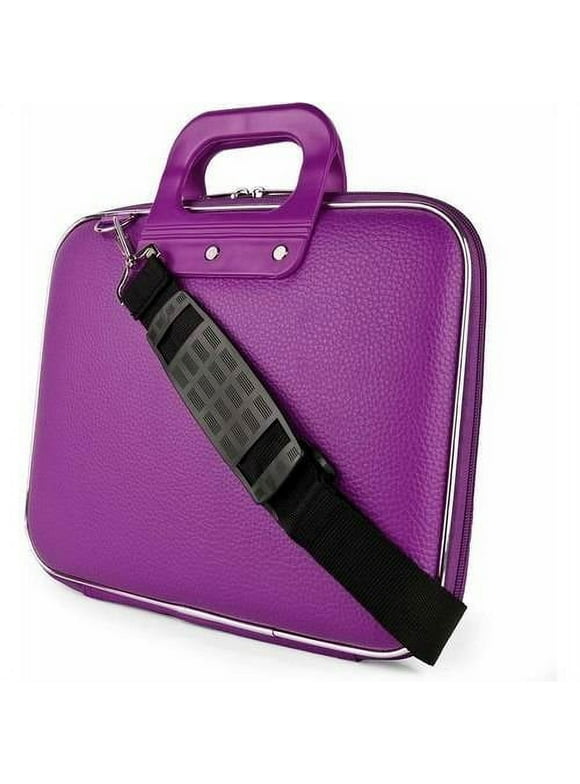 SUMACLIFE Cady Universal Tablet, eReader, Netbook, Laptop Hard Faux Leather Carrying / Shoulder Suit Case fits 11, 11.6, 12, 12.2 inch