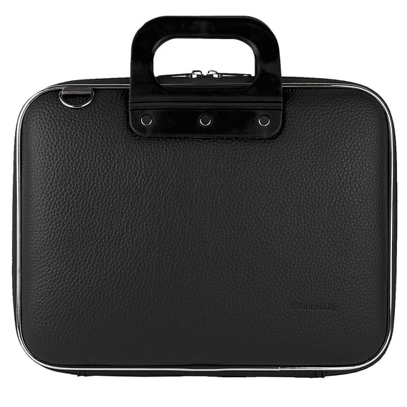 SUMACLIFE Cady Universal Tablet, eReader, Netbook, Laptop Hard Faux Leather Carrying / Shoulder Suit Case fits 13, 13.3, 14, 14.1 inch