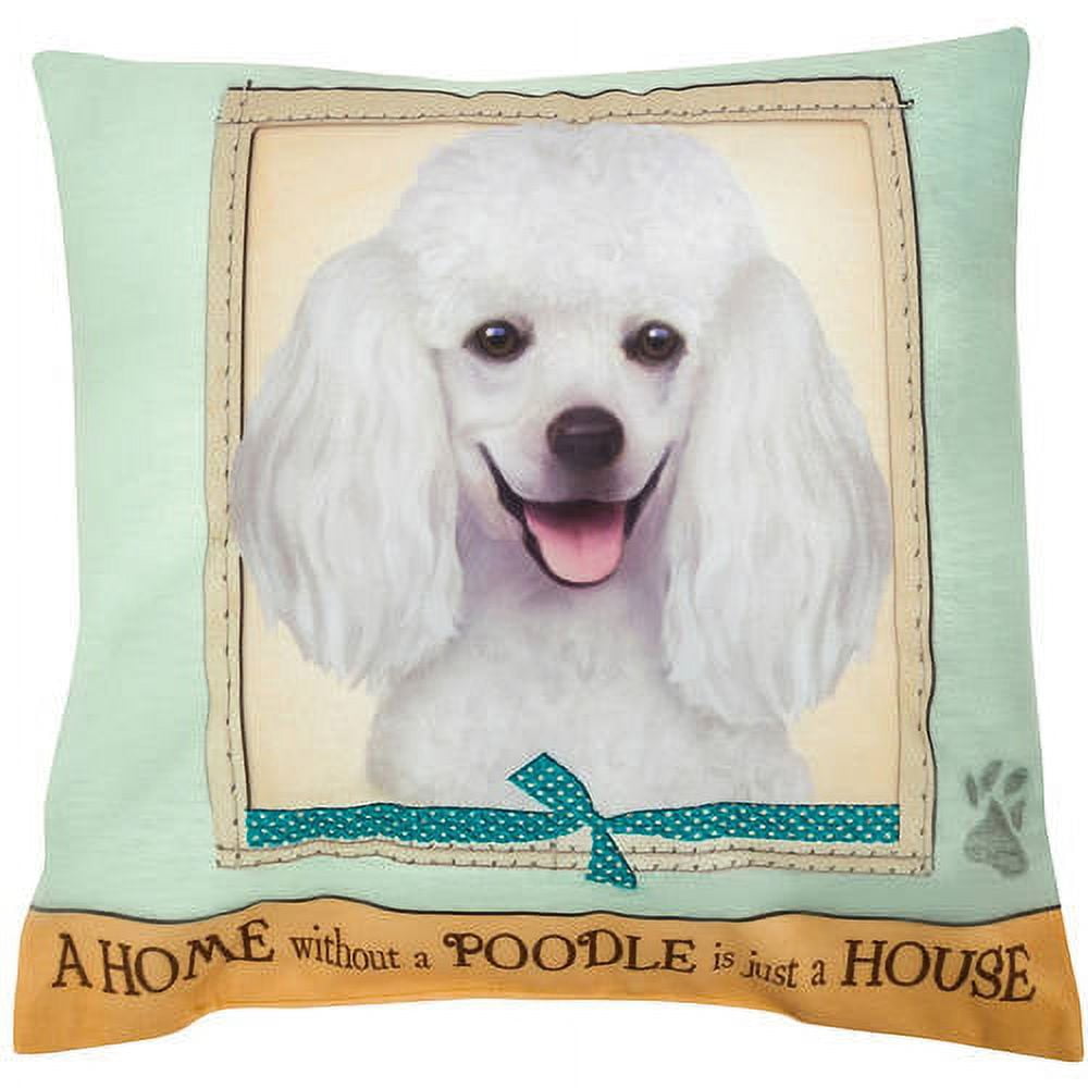 SUMACLIFE Cute Dog Collection Decorative Pillow Cushion for Bed Sofa Couch Car 15 x 15