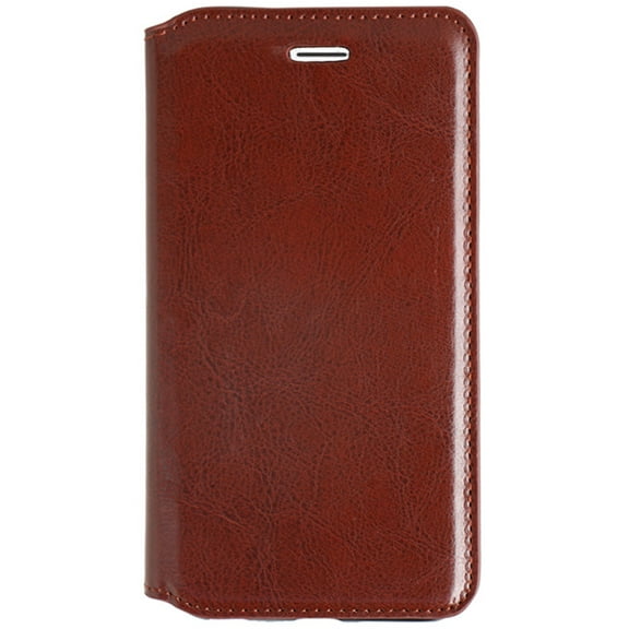 SUMACLIFE Faux Leather Wallet Pouch Carrying Case for Apple iPhone 6 / 6s Perfect Fit (Brown)