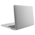thumbnail image 1 of SUMACLIFE Hard Shell Rubber Skin Case For Apple MacBook Pro 13â 2018 / 2017 / 2016 Fits Model A1706/A1708 With Rubber Feet And Scratch Protection (Clear), 1 of 5