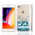 thumbnail image 1 of SUMACLIFE Sparkling Waterfall "Winter Deer" Protective Phone Case for Apple iPhone 7 Plus or iPhone 8 Plus (Exact Perfect Fit), 1 of 7