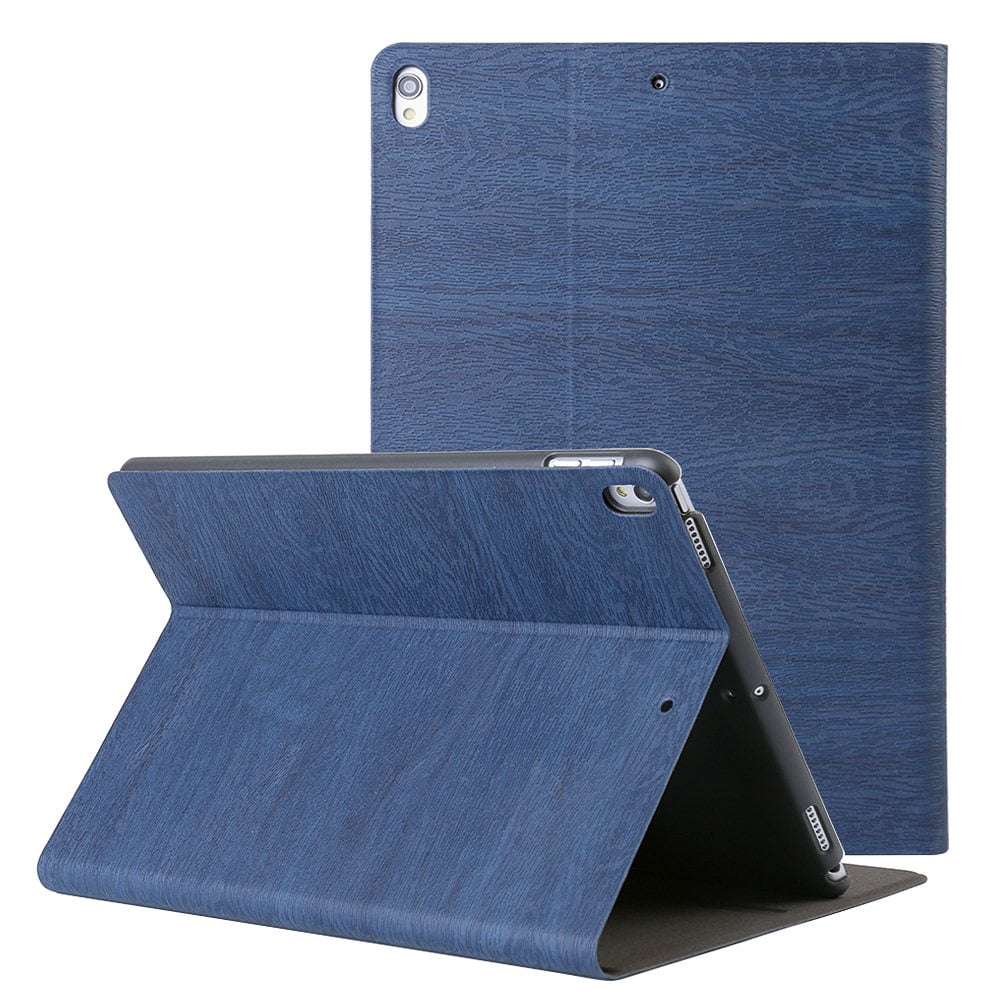 SUMACLIFE Vintage Grain Protective Portfolio Case for Apple iPad Pro 10.5 Models (Exact Perfect Fit)