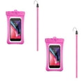 thumbnail image 1 of Waterproof Phone Pouch 2-Pack, IPX8 Floating Cellphone Dry Bag with Clear Touchscreen Window for Beach, Cruise & Travel, 1 of 6